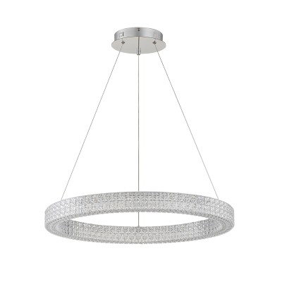 Светильники Подвесные Escada 10233/1 LED*40W Chrome/Clear