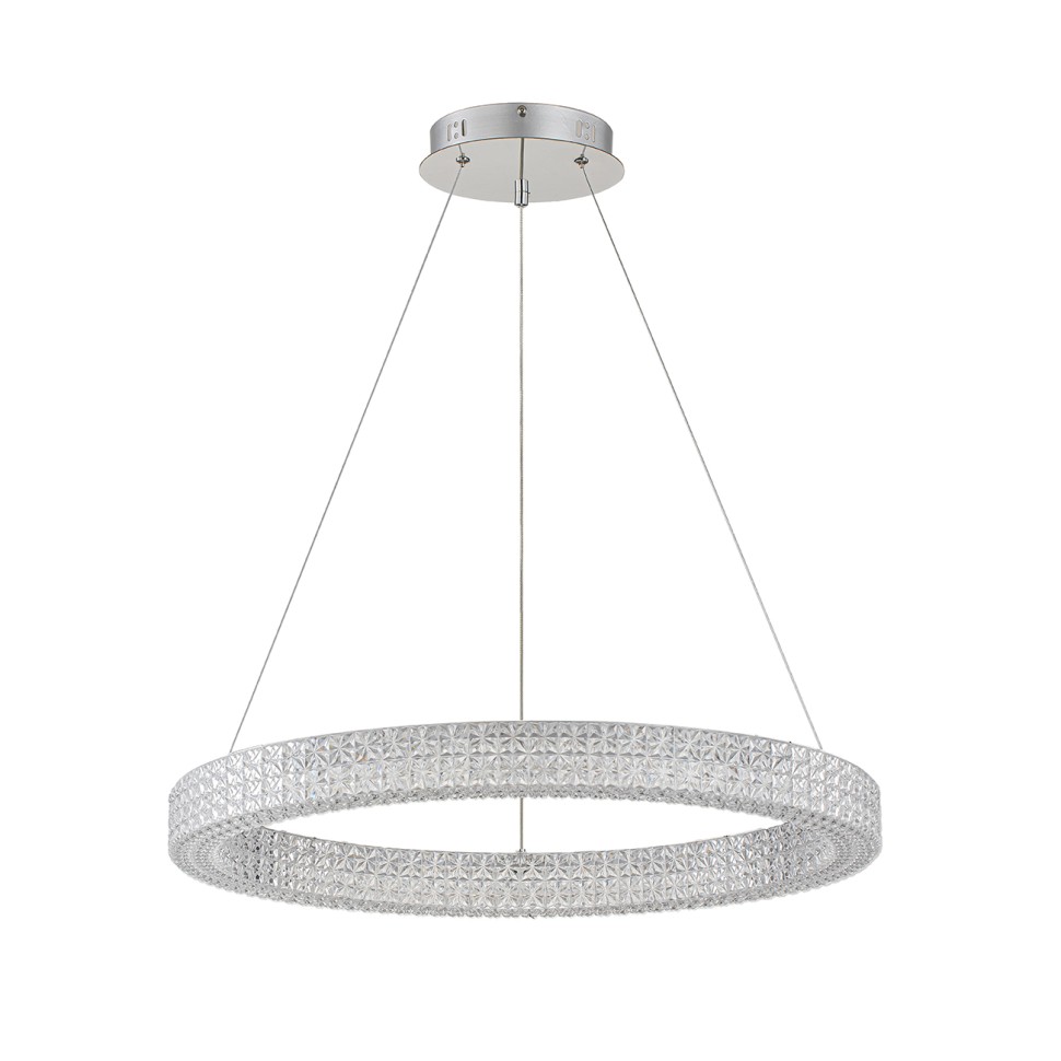 Светильники Подвесные Escada 10233/1 LED*40W Chrome/Clear