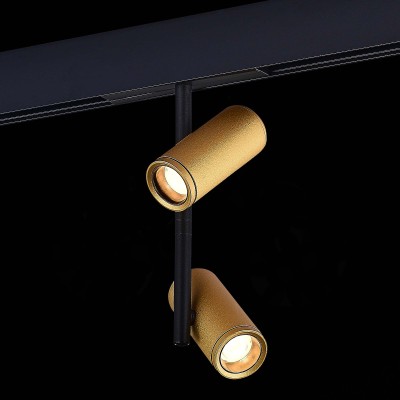 ST808.236.16 Магнитный трековый светильник Золотистый LED 1*16W 3000K 1 100Lm Ra&gt;90 36° IP20 D45xH24