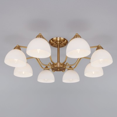 Люстра на штанге Eurosvet 30172/8 античная бронза