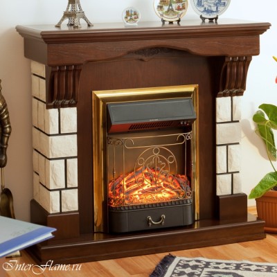 Каминокомплект Inter Flame Мартин с очагом Fobos/Majestic