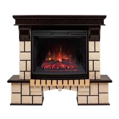 Электрокамин Stone 25/25,5 AO с очагом Sparta 25,5