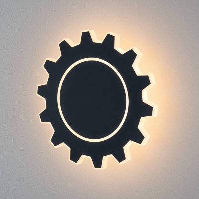 Детское бра Elektrostandard Gear L LED черный (MRL LED 1100)