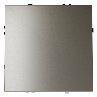 Перекрестный переключатель встраиваемый VOLTUM S70 одноклавишный 10А, (шелк)