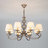 Подвесная люстра Eurosvet 60089/8 античная бронза