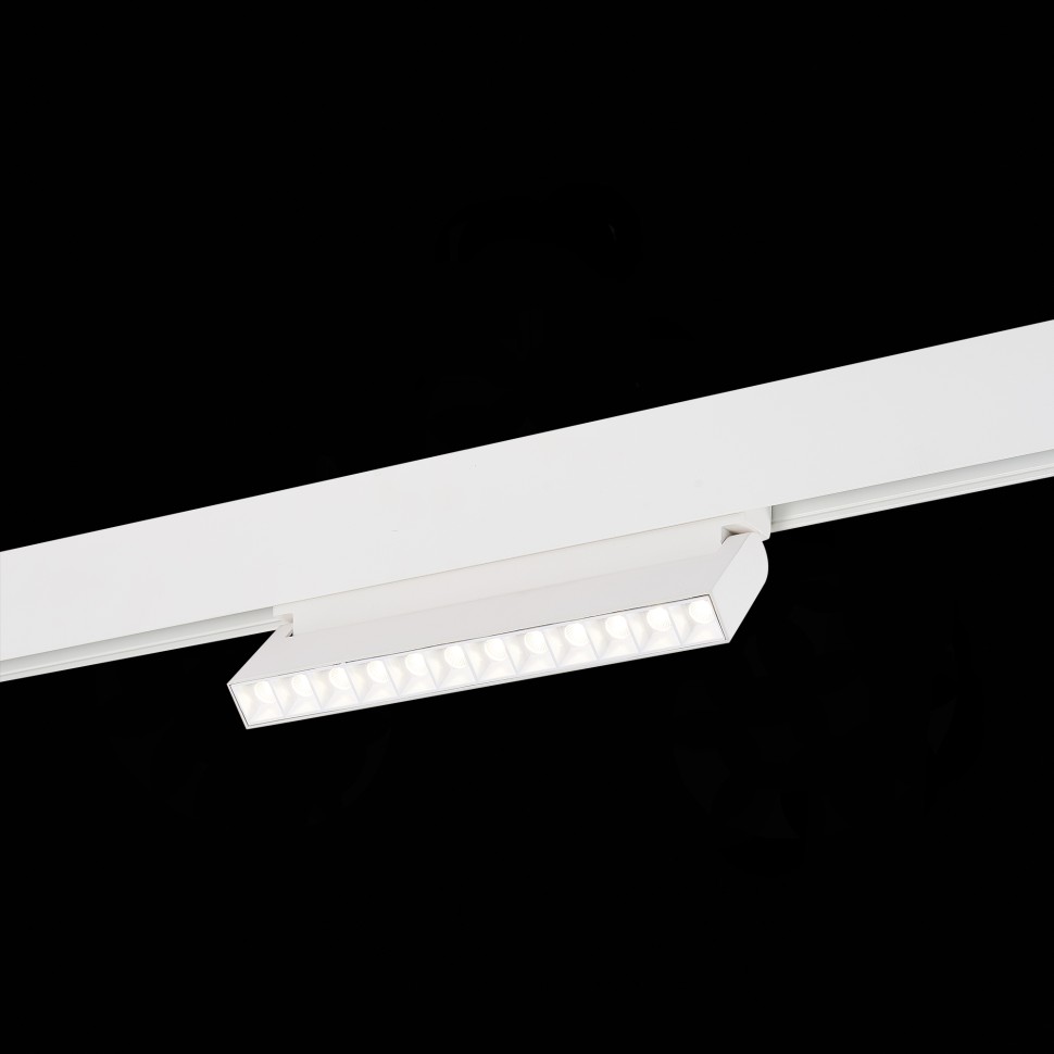 ST364.546.12 Магнитный трековый светильник белый LED 1*12W 4000K 1 009Lm Ra>80 36° IP20 L219xW22xH10