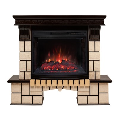 Электрокамин Stone 25/25,5 AO с очагом Evrika 25,5