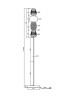 Напольный светильник (торшер) Maytoni MOD267FL-L32G3K