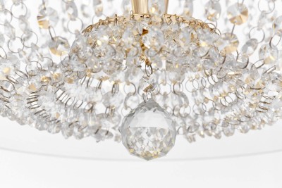 Подвесной светильник Lumina Deco Disposa LDP 7018-500 PR+F.GD