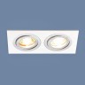 Встраиваемый светильник Elektrostandard 1051/2 WH белый