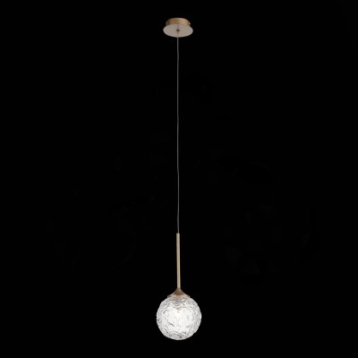 SL1152.203.01 Подвес ST-Luce Золотистый/Прозрачный G9 LED 1*5W