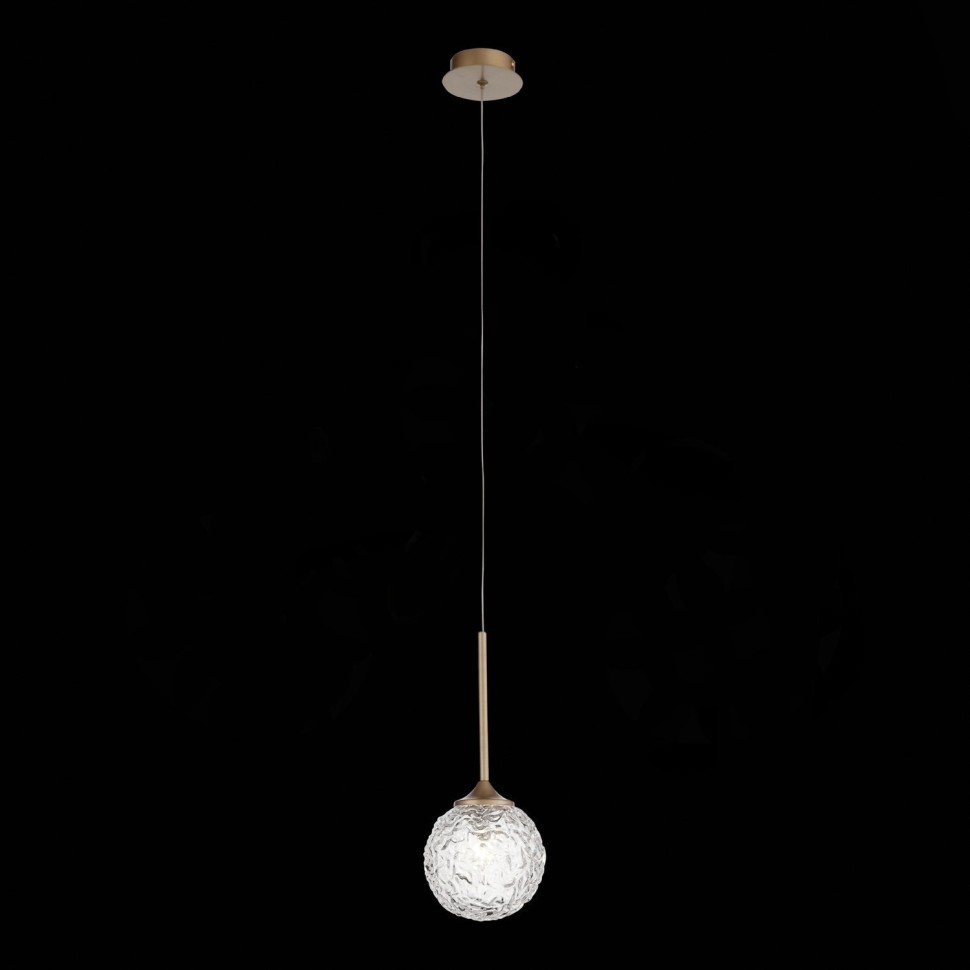 SL1152.203.01 Подвес ST-Luce Золотистый/Прозрачный G9 LED 1*5W