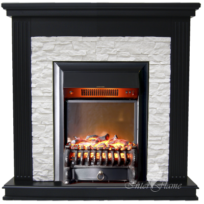 Каминокомплект Inter Flame Сиена сланец с очагом Fobos/Majestic