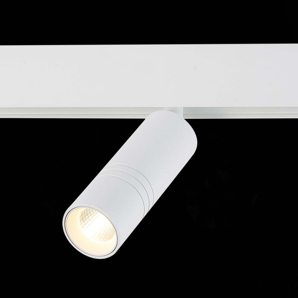ST365.536.12 Магнитный трековый светильник белый LED 1*12W 3000K 1 020Lm Ra>90 36° IP20 L-xW44xH130