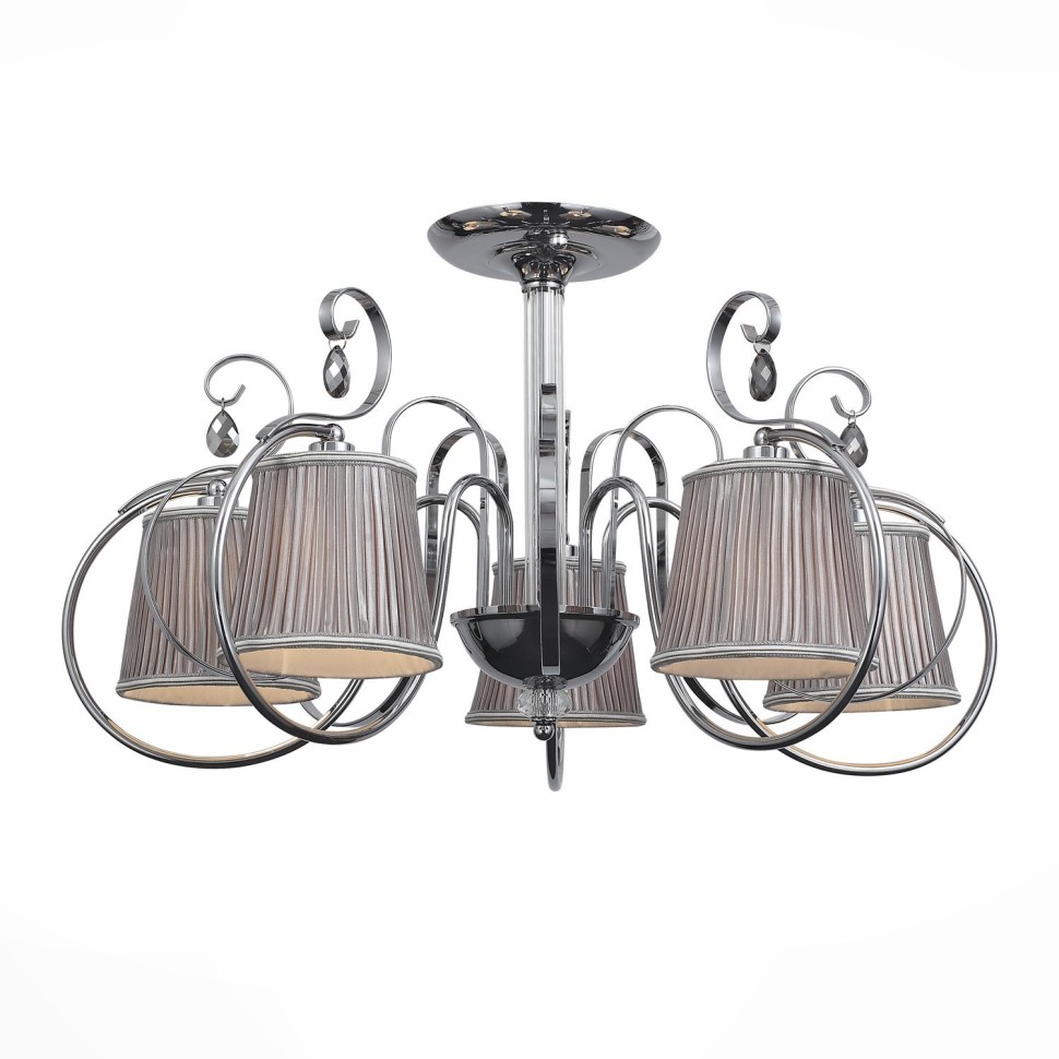 SL177.102.05 Светильник потолочный Хром/Серебристый E14 5*40W