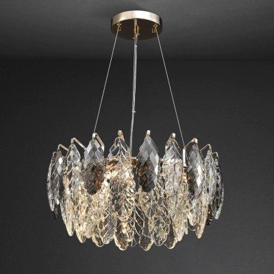 Люстра Delight Collection D8011P/R-600 gold/smoky