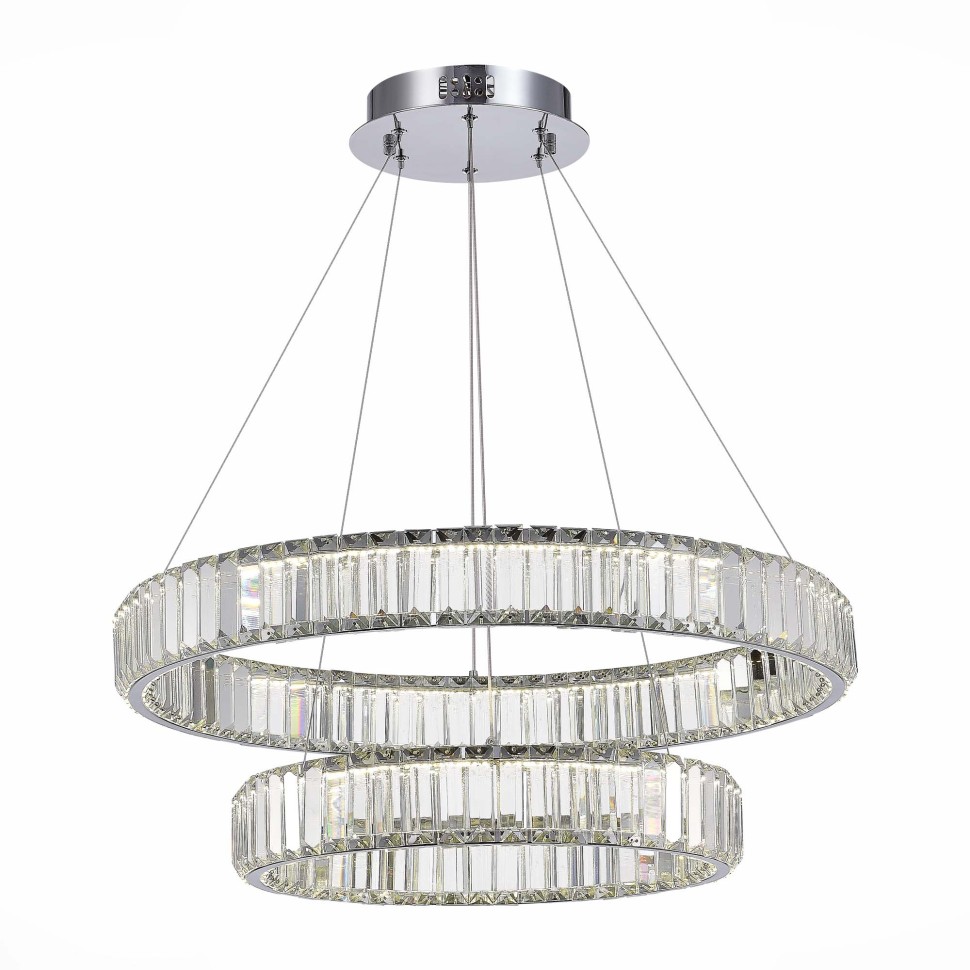 SL1622.103.02 Люстра подвесная ST-Luce Хром/Прозрачный LED 1*70W 4000K