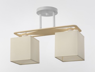 Люстры На штанге Escada 1117/2PL E27*60W Chrome/White