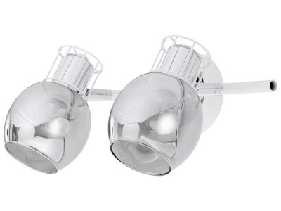 Настенные светильники Споты Escada 1137/2A E14*40W White/Chrome