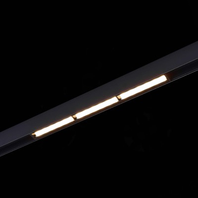 ST804.436.18 Магнитный трековый светильник Черный LED 1*18W 3000K 1 000Lm Ra&gt;90 120° IP20 L330xW22xH