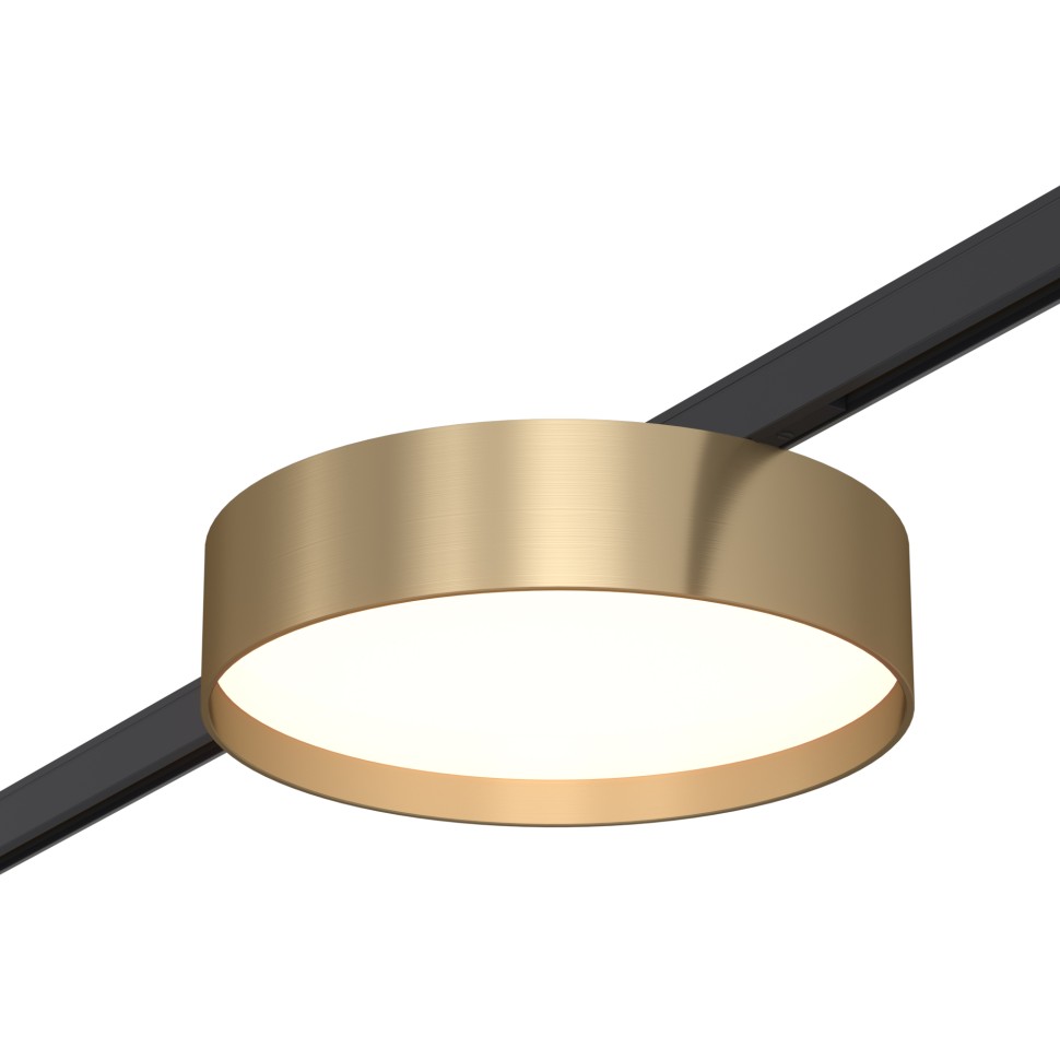 ST670.346.12 Магнитный трековый светильник Латунь LED 1*12W 4000K 500Lm Ra>80 100° IP20 D113xH34 24V