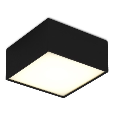 ST608.442.12 Светильник потолочный Черный LED 1*12W 4000K 1 080Lm Ra&gt;90 120° IP20 L120xW120xH55 180-