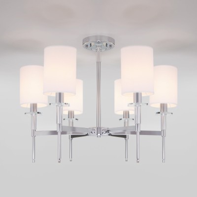 Люстра на штанге Eurosvet 60132/6 хром