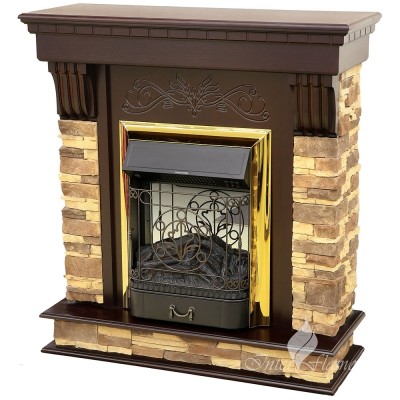Каминокомплект Inter Flame Брайт с очагом Fobos/Majestic