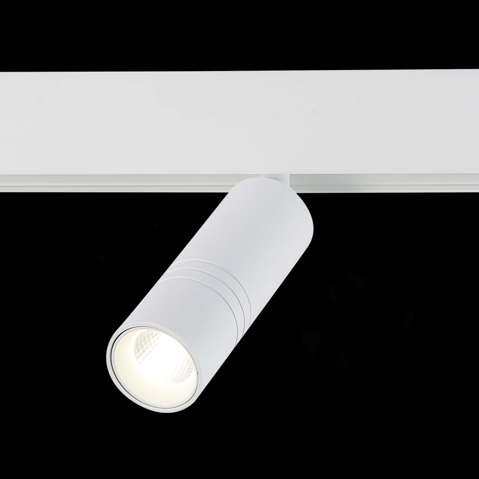 ST365.546.12 Магнитный трековый светильник белый LED 1*12W 4000K 1 020Lm Ra>80 36° IP20 L-xW44xH130
