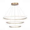 ST604.243.114 Светильник подвесной ST-Luce Золотистый/Белый LED 1*114W 4000K