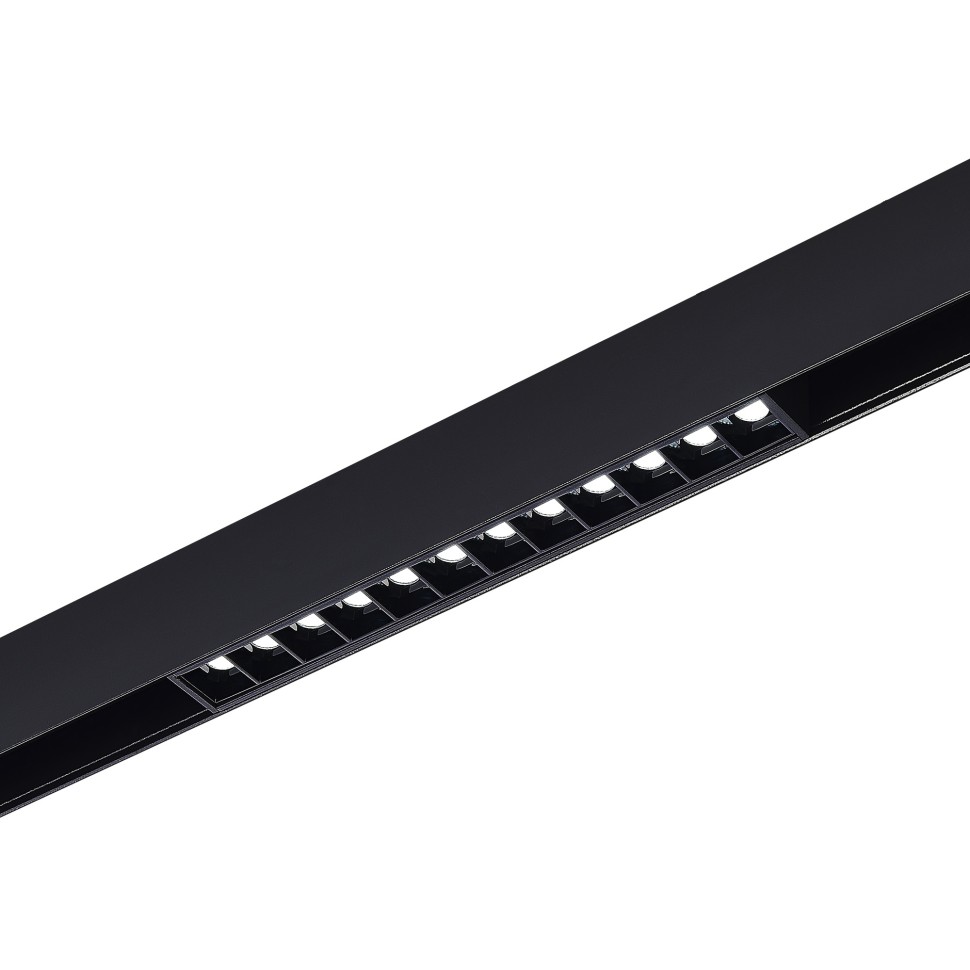 ST371.406.12 Магнитный трековый светильник SMART Черный LED 1*12W 2700K-6500K 1 080Lm Ra90 36° IP20 L220xW22xH25 48V