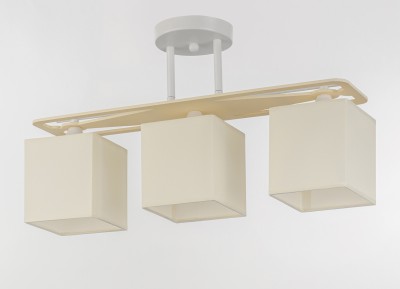 Люстры На штанге Escada 1117/3PL E27*60W Chrome/White