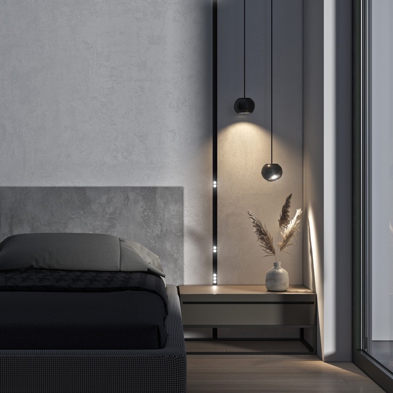 Светильник на шине Elektrostandard Slim Magnetic M02 Трековый светильник 4W 4200K Smally (черны