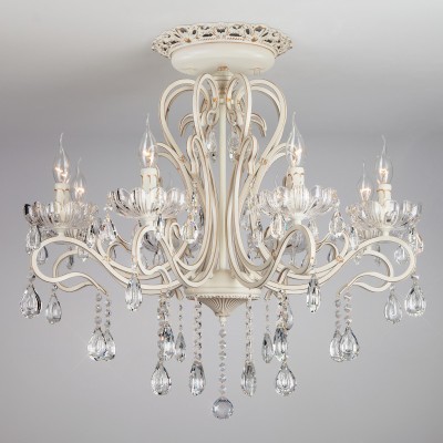 Люстра на штанге Eurosvet 12205/8 белый Strotskis