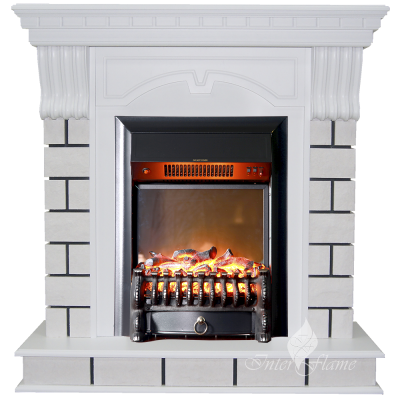Каминокомплект Inter Flame Белси с очагом Fobos/Majestic