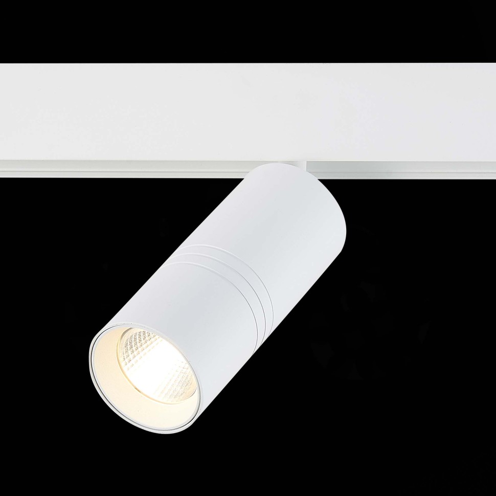 ST365.536.18 Магнитный трековый светильник белый LED 1*18W 3000K 1 530Lm Ra>80 36° IP20 L-xW60xH148