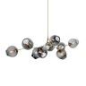 Люстра Delight Collection KG0579P-9B brass/smoky