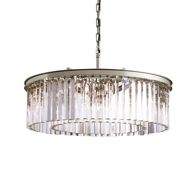 Люстра Delight Collection KR0387P-10B chrome/clear