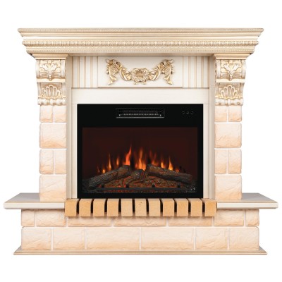 Электрокамин Gracia 24/25,5 WT с очагом Kendal 24