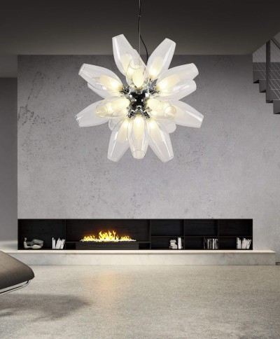 Подвесной светильник Lumina Deco Feretta LDP 1139-18 WT+CL