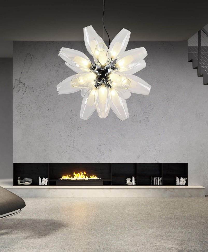 Подвесной светильник Lumina Deco Feretta LDP 1139-18 WT+CL