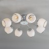 Люстры Потолочные Escada 418/8PL E27*60W Chrome/White