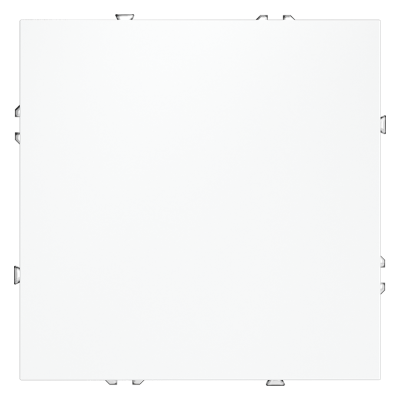 Заглушка VOLTUM S70 с суппортом, (белый матовый)