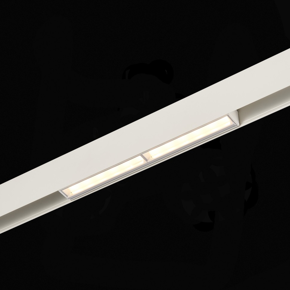 ST804.536.12 Магнитный трековый светильник Белый LED 1*12W 3000K 850Lm Ra>90 120° IP20 L220xW22xH46