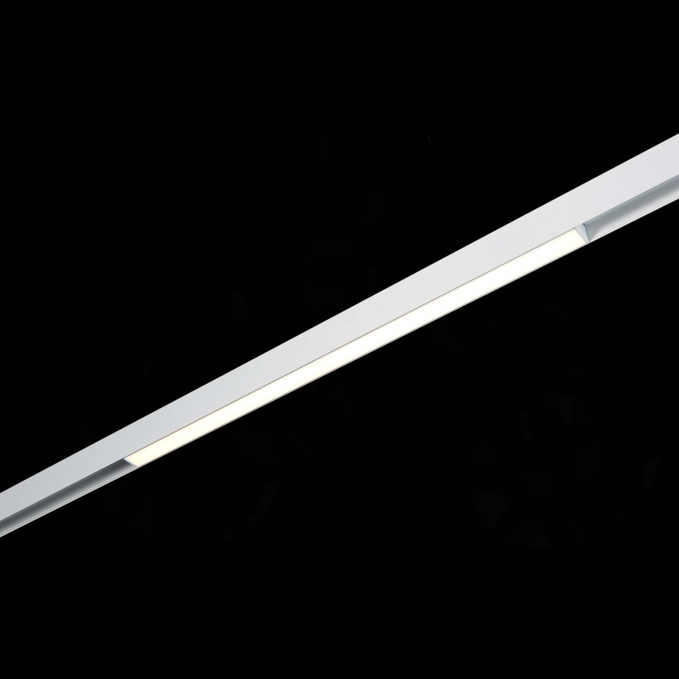 ST360.536.20 Магнитный трековый светильник Белый LED 1*20W 3000K 1 300Lm Ra>90 120 IP20 L606xW22xH44