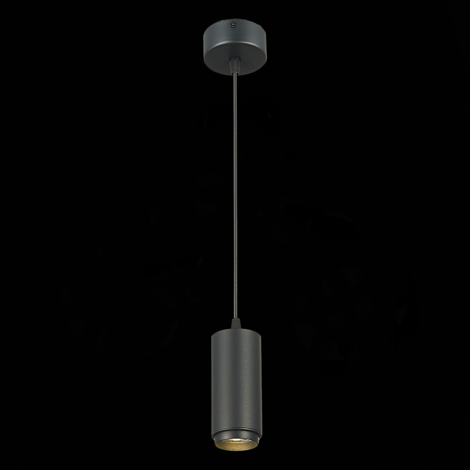 ST600.443.10 Светильник подвесной Zoom Черный LED 1*10W 4000K 1 000Lm Ra>80 15-60° IP20 D59xH130 170