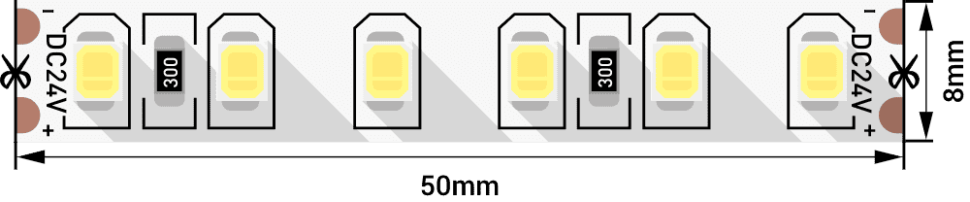 Лента светодиодная SWG SWG2120 SWG2120-24-9.6-NW 003272