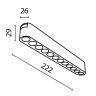 Трековый светильник Technical TR082-1-12W3K-M-B
