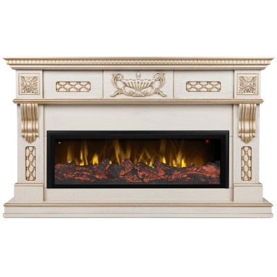 Электрокамин Corsica 42/BV WT с очагом Beverly 1000