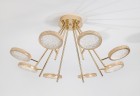 Светильники Потолочные Escada 10241/8 LED*72W Gold